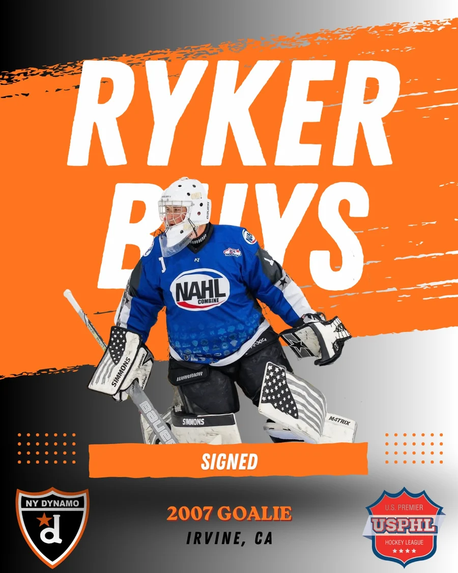 Ryker Buys 2007 Goalie from Irvine, CA