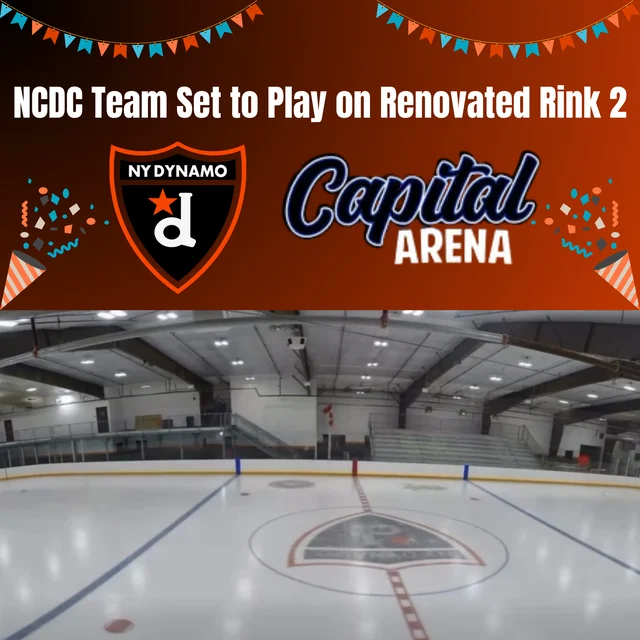 NY Dynamo renovated Rink 2 at Capital Arena
